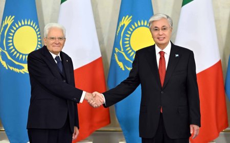 Тоқаев Италия президентімен келіссөз жүргізді