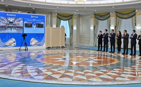 Тоқаев «Достық – Мойынты» теміржолының екінші желісін іске қосты