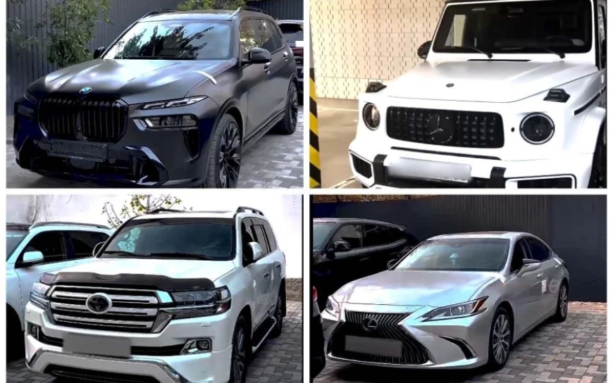«Mercedes-Benz G-class, GLE, BMW X7, Porsche Taycan, Cadillac Escalade»: ҚМА атыраулық «стоматологтардың» байлығын жария етті