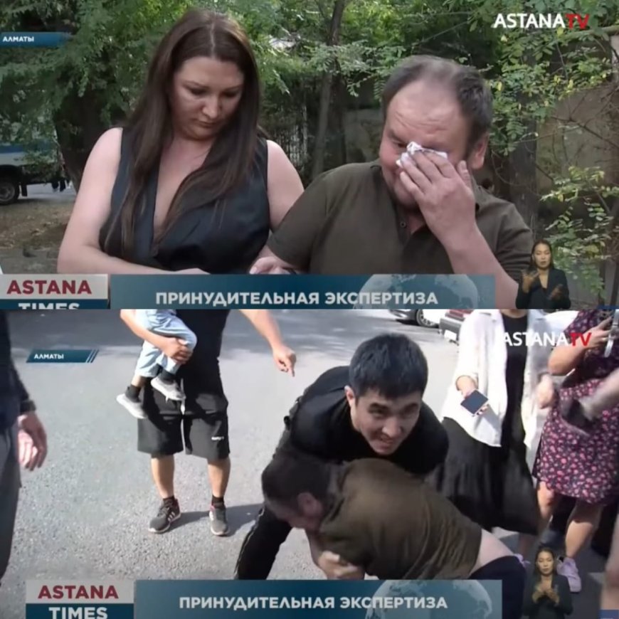 Алматыда белгісіз біреулер мүгедек ер адамды күштеп жындыханаға жатқызбақ болды (ВИДЕО)