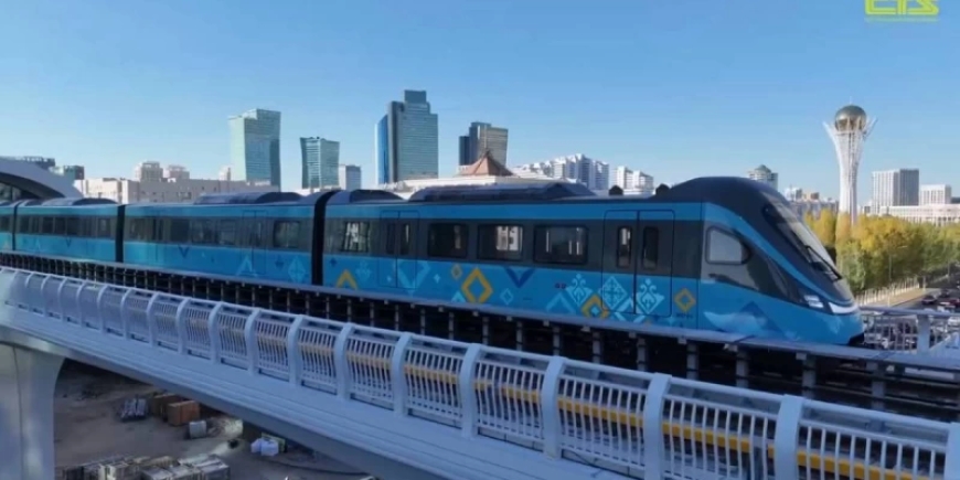«Бастапқыда 10 шақырым жылдамдықпен жүреді»: LRT тест режимде қозғала бастады