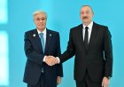 Қасым-Жомарт Тоқаевты Әзербайжан Президенті Ильхам Әлиев қарсы алды