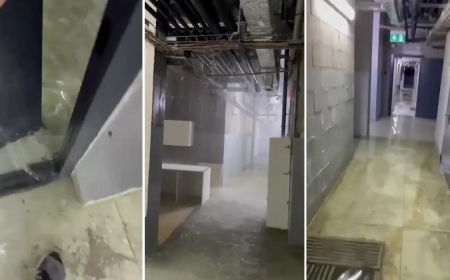 Алматыда BI Group салған жаңа тұрғын үй кешенін су басқан (ВИДЕО)