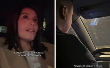 «Құрметсіздік емес, қатігездік»: Қазақстандық блогер құлағы нашар еститін таксисті мазақ қылған (ВИДЕО)