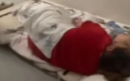 Шымкент ауруханасында науқастар еденде жатыр