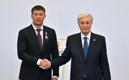 Шавкат Рахмонов ІІ дәрежелі «Барыс» орденімен марапатталады