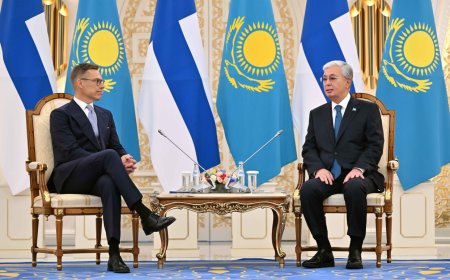 Тоқаев Финляндия президентімен келіссөз жүргізді