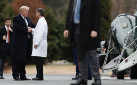 Дональд Трамп МРТ-дан өтті