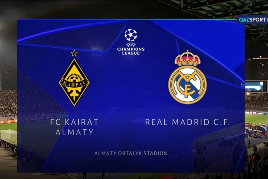 QazSport «Қайрат» пен «Реал Мадрид» матчы кезінде трансляция неліктен жиі үзілгенін түсіндірді