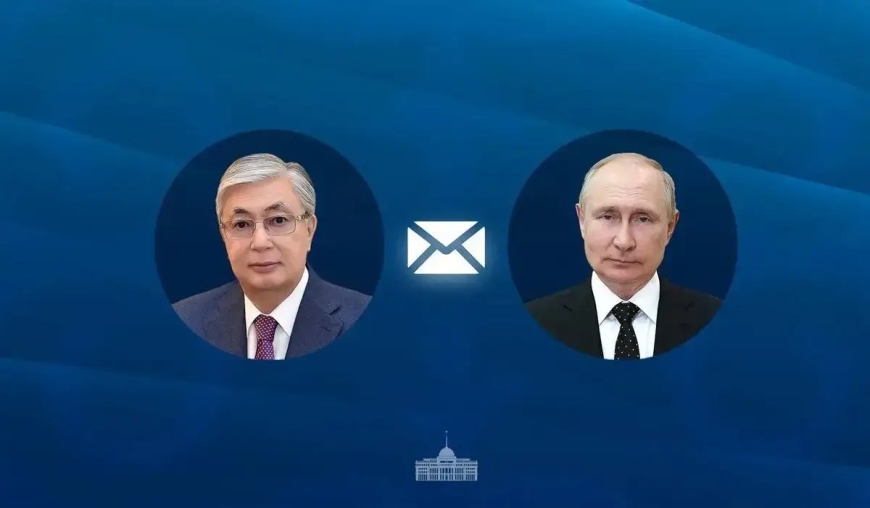 Қасым Жомарт Тоқаев Ресей президенті Владимир  Путинді туған күнімен құттықтады