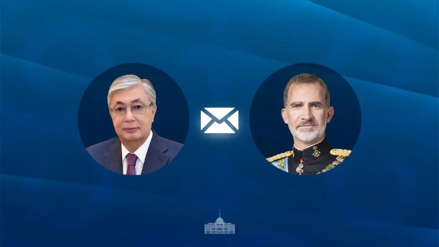 Тоқаев Испания Короліне құттықтау жеделхатын жолдады