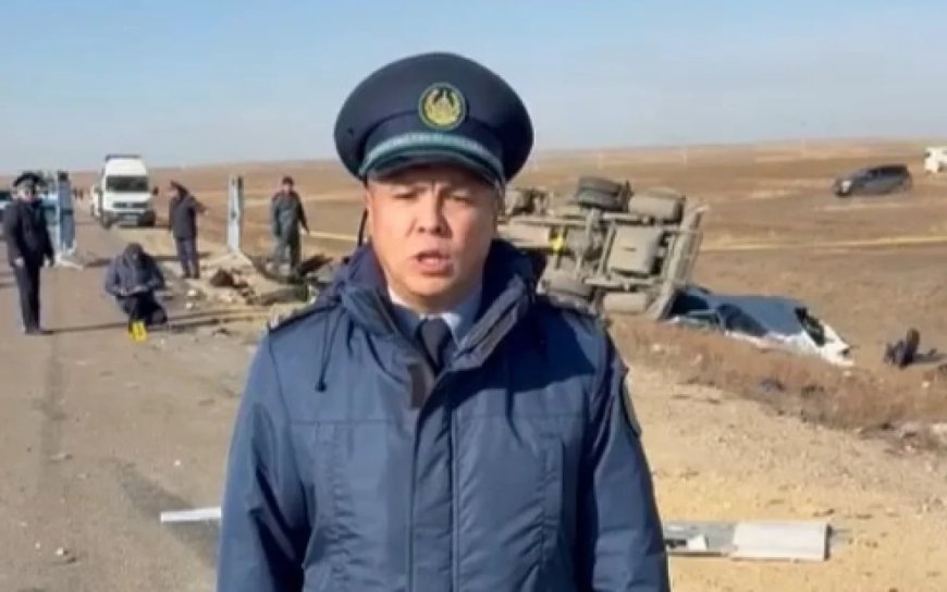 Ақтөбедегі жол апаты: Қаза тапқандардың арасында балалар да бар