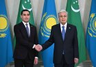 Мемлекет басшысы Түрікменстан Президентімен келіссөз жүргізді
