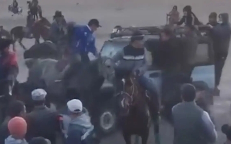 Қызылорда облысында көкпарда автокөлік аттарды қағып кетті