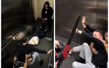 «Тұтығып сөйлейтін болдым»: жас жігіт лифтідегі пранктан соң әлі күнге дейін есін жия алмай жүр (ВИДЕО)