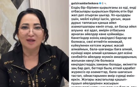 «Қыздарының басына берсін тоқалдықты»: Гүлзира Айдарбекова депутатқа шүйлікті