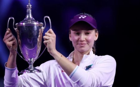 Рыбакина WTA қорытынды турнирін ұтқан алғашқы азиялық теннисші атанды