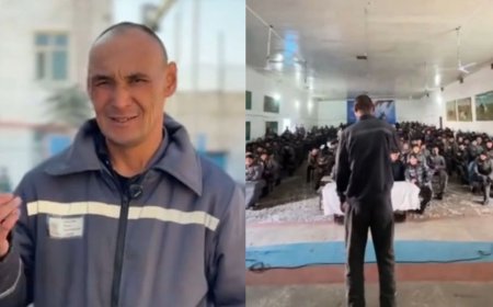 Мұрат Әбділдә түрмедегі камераластарына концерт қойды