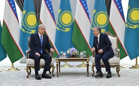 Тоқаев Мирзиёевпен келіссөз жүргізді