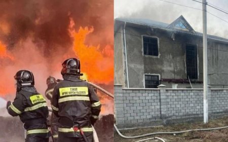 «Бір үйдің бес баласы кетті»: Түркістан облысындағы өрт туралы тың дерек шықты (ВИДЕО)