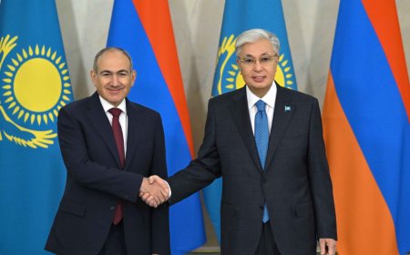 Тоқаев Армения Премьер-министрімен келіссөз жүргізді