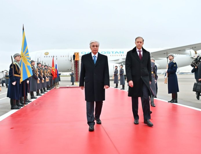 Тоқаев Мәскеуге мемлекеттік сапармен барды