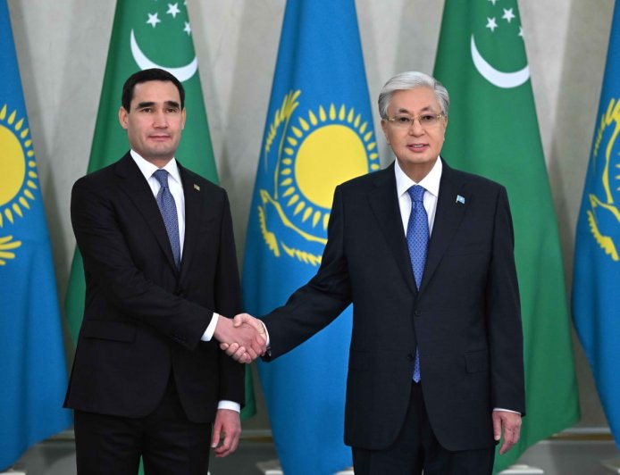 Мемлекет басшысы Түрікменстан Президентімен келіссөз жүргізді