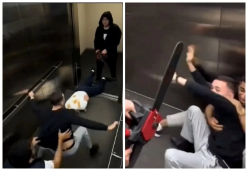 «Тұтығып сөйлейтін болдым»: жас жігіт лифтідегі пранктан соң әлі күнге дейін есін жия алмай жүр (ВИДЕО)