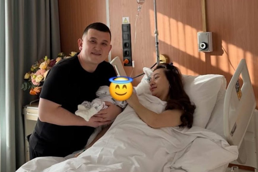 «Қош келдің, ұлым»: танымал блогер Елдос «Колобок» 9 жылдан кейін сәбилі болды