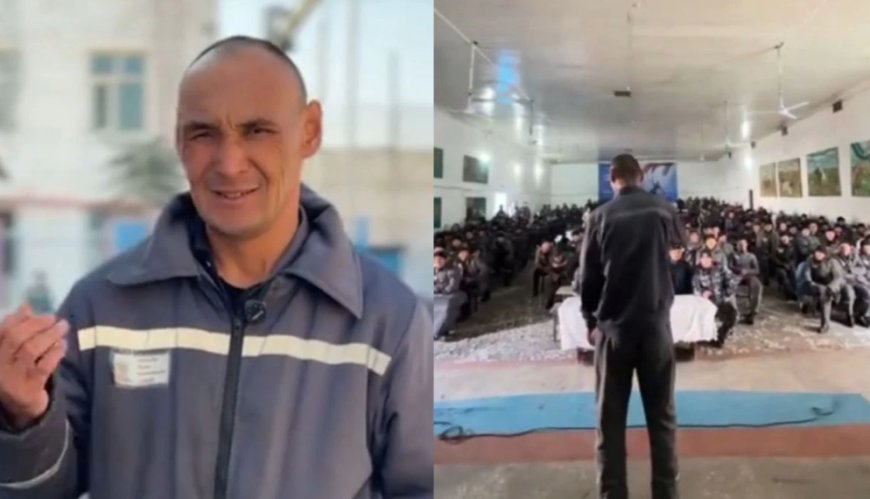 Мұрат Әбділдә түрмедегі камераластарына концерт қойды