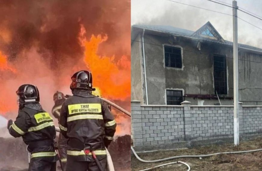 «Бір үйдің бес баласы кетті»: Түркістан облысындағы өрт туралы тың дерек шықты (ВИДЕО)