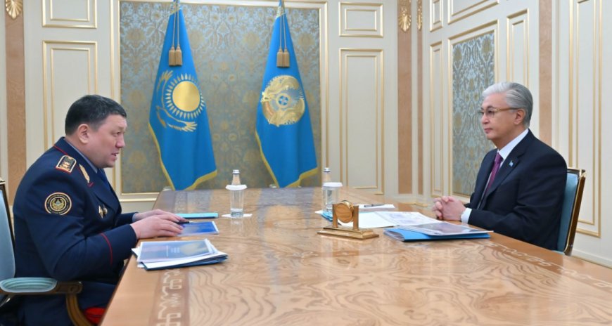 Тоқаев Ішкі істер министрін қабылдады