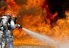 Жезқазғанда тұрғын үйден өрт шығып, 9 адам шұғыл эвакуацияланды