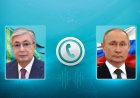Путин Назарбаевпен кездескеннен кейін Тоқаевпен сөйлесті