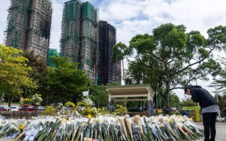 Гонконгтағы өрт: 150-ден астам адам қаза тауып, 14 адам ұсталды