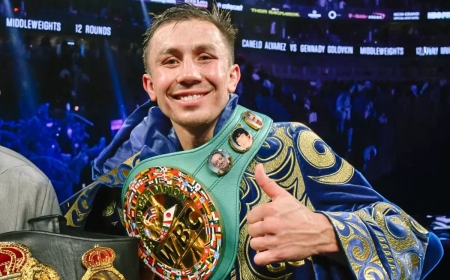 Геннадий Головкин Халықаралық бокс Даңқ залына енді