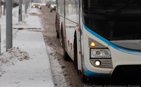 Астанада жасөспірімдер автобустағы балғаларды ұрлап, жүргізушіге бұрыш баллонын шашқан