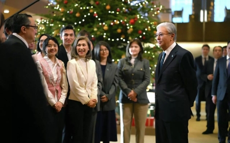 Қасым-Жомарт Тоқаев Жапонияда тұрып жатқан отандастарымызбен кездесті