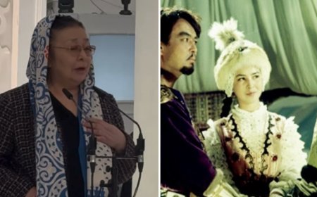 «Бекежаным алыс сапарға аттанды»: Меруерт Өтекешова Асанәлі Әшімовті айтып жылап қалды (ВИДЕО)