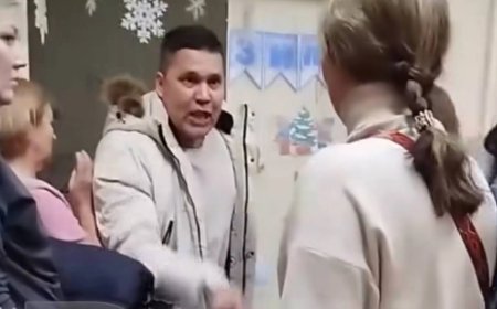 «Балама обал болды»: Баласы сыйлықсыз қалған әке жаңажылдық ертеңгілікте шу шығарды