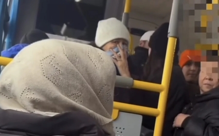 «Өзінің анасы жоқ па?»: Алматыда жүргізуші қарт әжейді автобустан түсіріп жіберген (ВИДЕО)