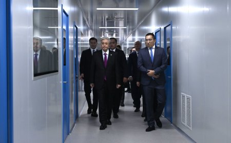 Президент Жамбыл облысындағы фармацевтикалық кәсіпорындардың қызметімен танысты