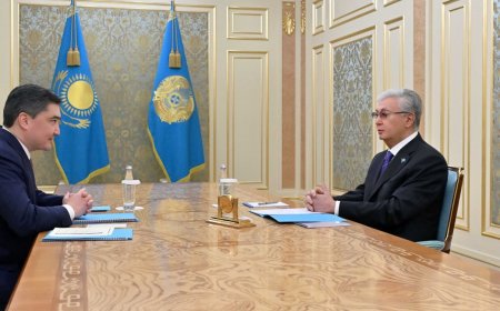 Бектенов Тоқаевқа есеп берді