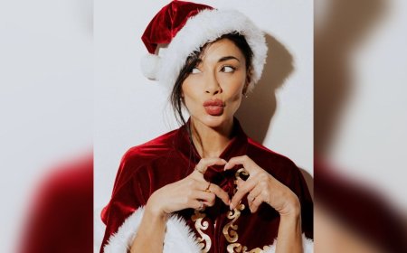 Николь Шерзингердің  қазақы оюы бар жаңажылдық образы жұртты тәнті етті