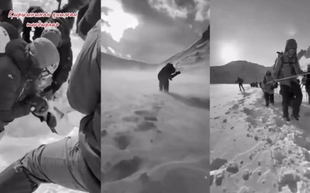 «Жансыз жанарларына қарау ауыр»: Қар астынан жас жігіттерді қазып алған құтқарушы зарын айтты (ВИДЕО)