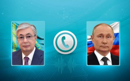 Путин Назарбаевпен кездескеннен кейін Тоқаевпен сөйлесті