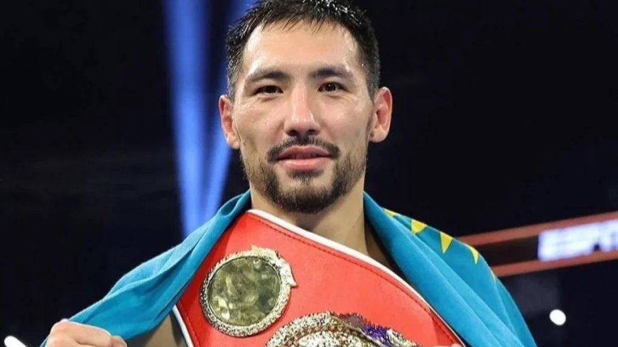 Әлем чемпионы Жәнібек Әлімханұлы допинг дауына ілікті