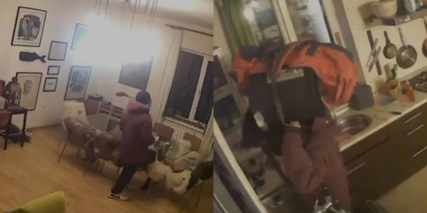 Алматыда ұрылар сейфті троллейбуспен алып қашпақ болған