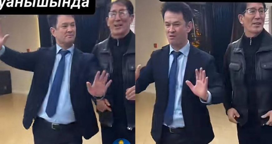 «Тойып алыпты»: Медеу Арынбаевтың мас күйде билеп жүрген видеосы тарады (ВИДЕО)