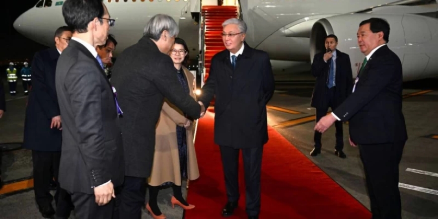 Қасым-Жомарт Тоқаев Жапонияға ресми сапармен барды
